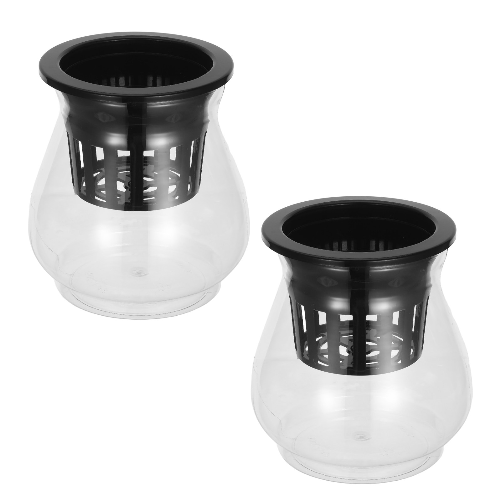 Plant Aquarium Pot - 2 pezzi di contenitori trasparenti per