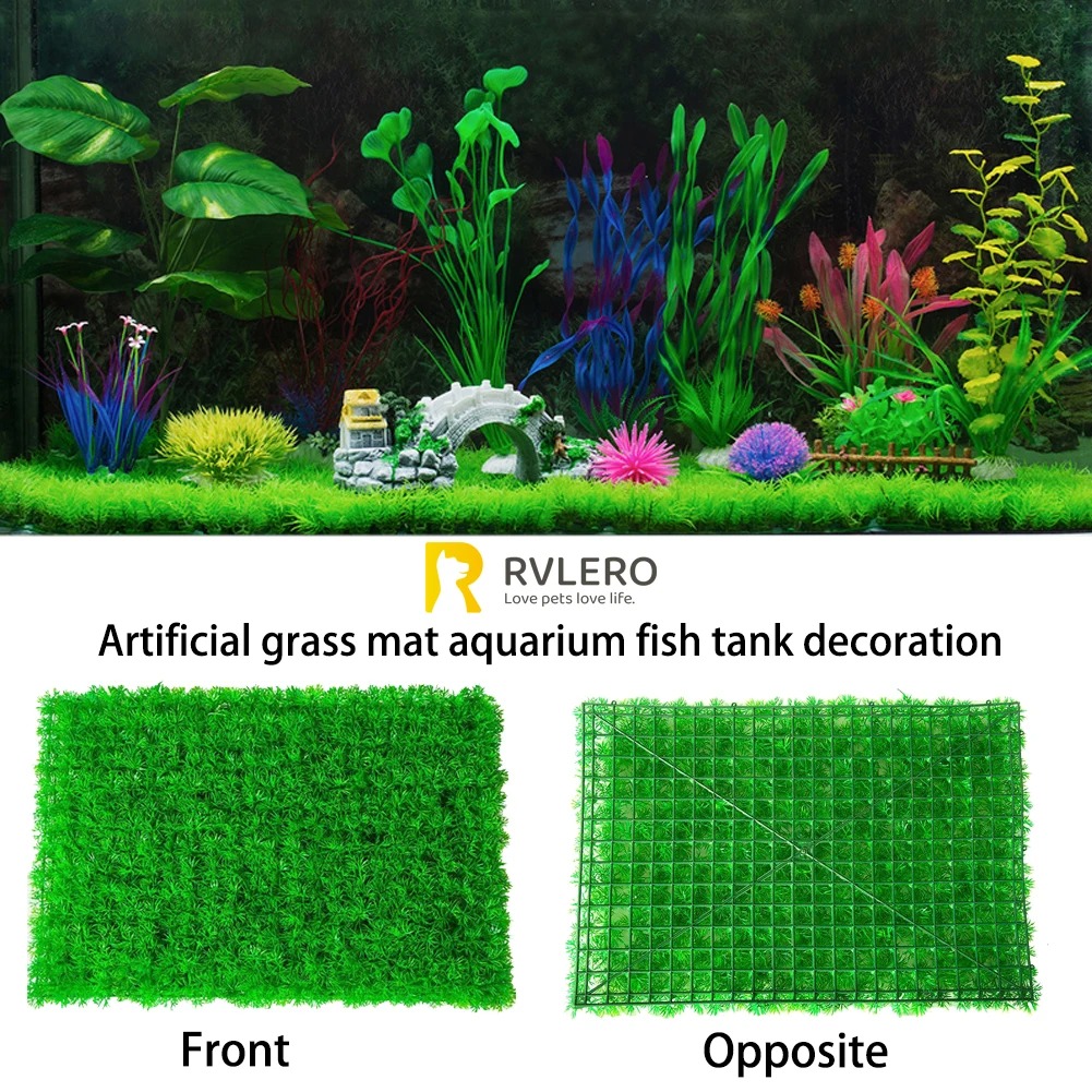 Live Plant Aquarium - Erba artificiale prato acquario decorazione serbatoio