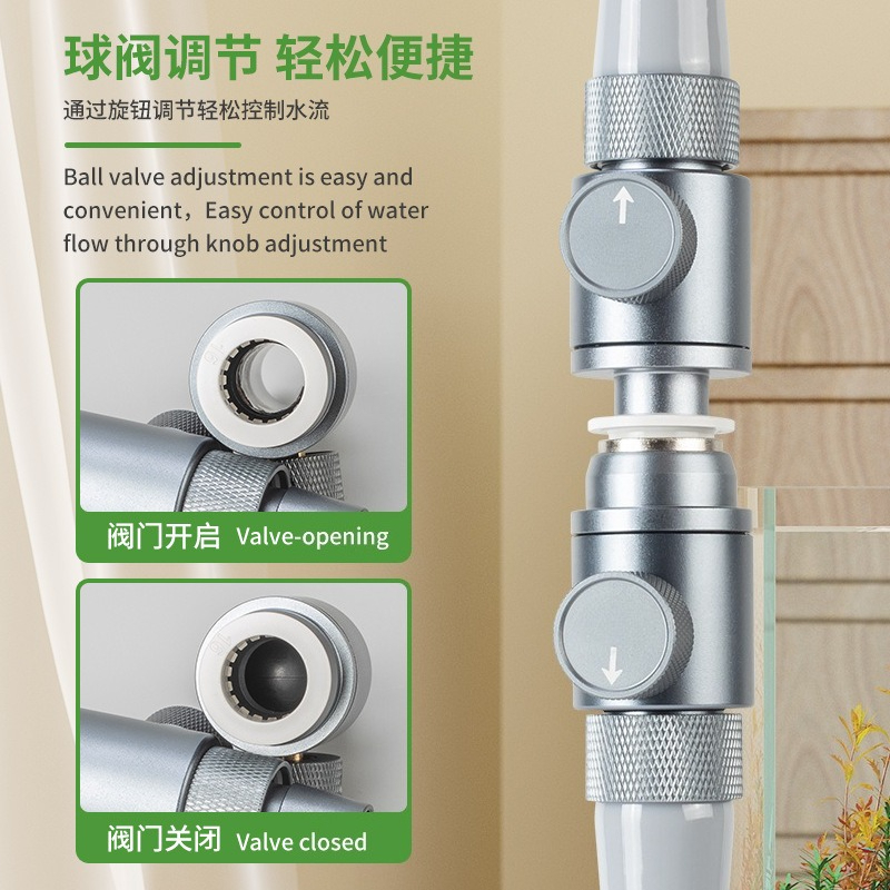 Valvola a sfera a connessione  - Aquarium Planted Tank Filter recensione e prezzo