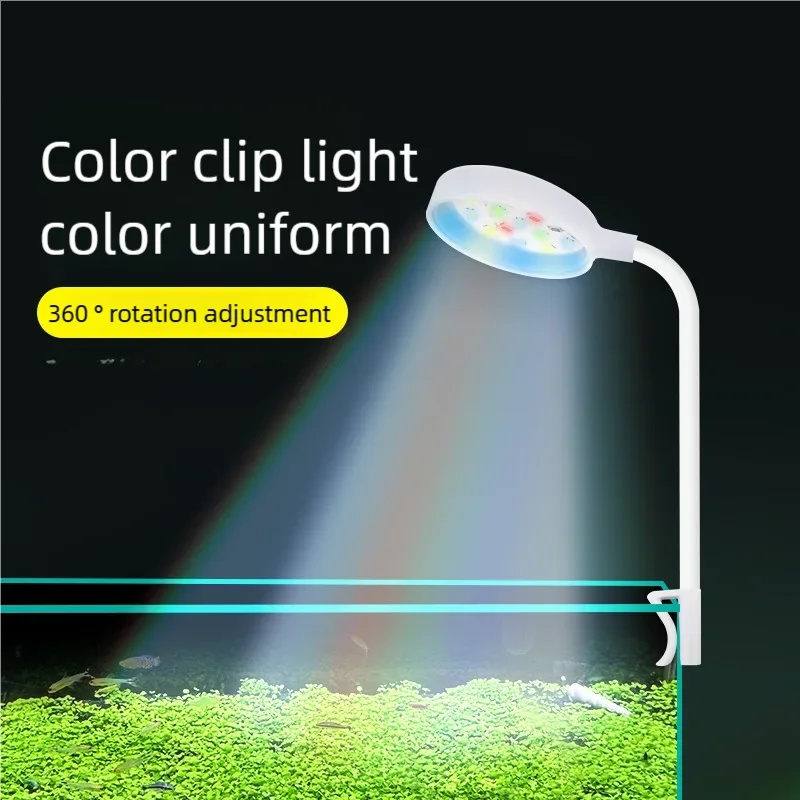 Lampada LED 3W a Clip per Acqu - Aquarium Plant Light recensione e prezzo