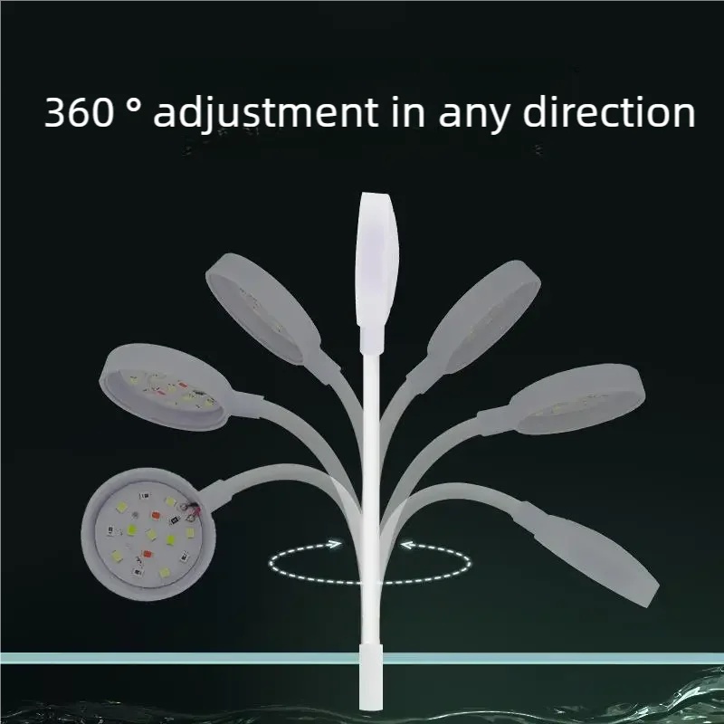 Lampada LED 3W a Clip per Acqu - Aquarium Plant Light recensione e prezzo